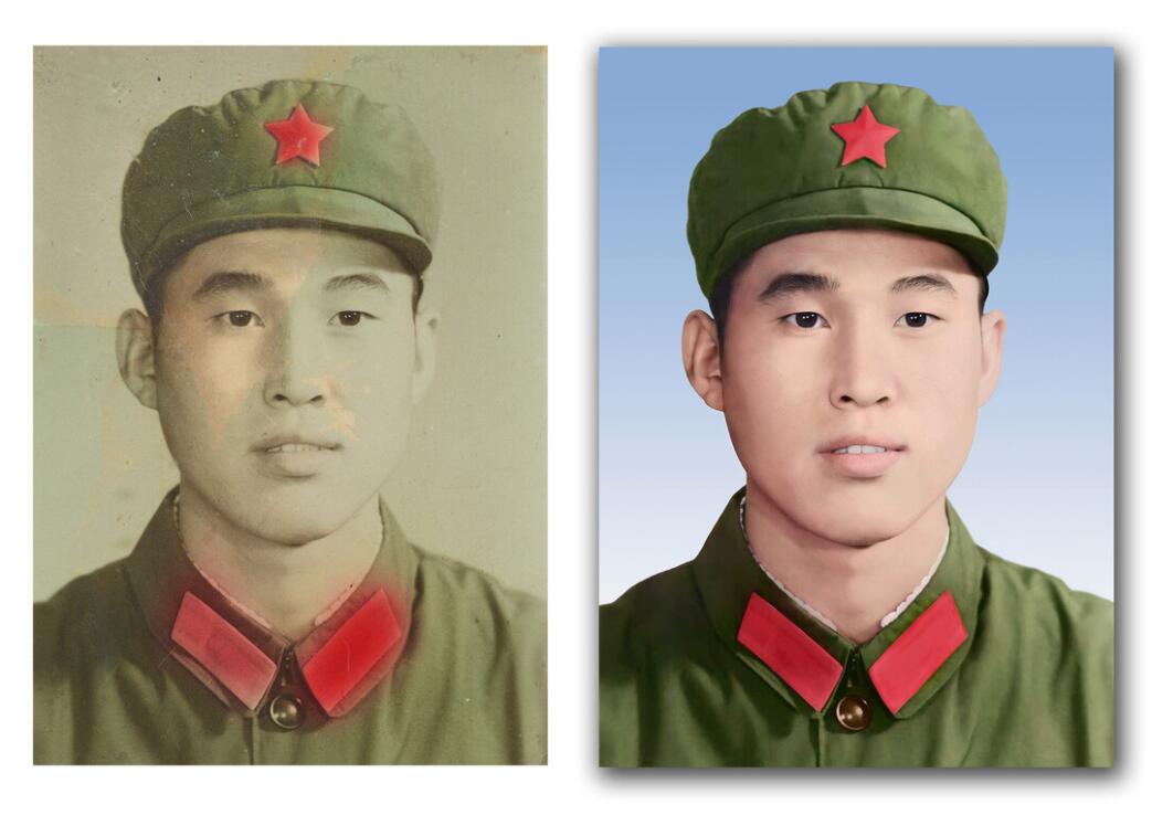河口破损照片修复-18
